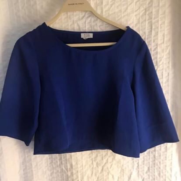 TOBI blue blouse - Picture 3 of 5